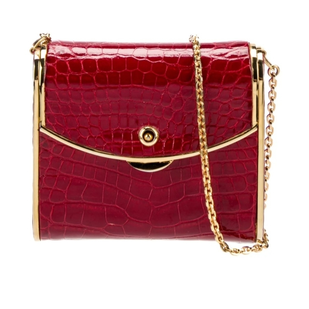 Judith Leiber Alligator Crossbody Bag